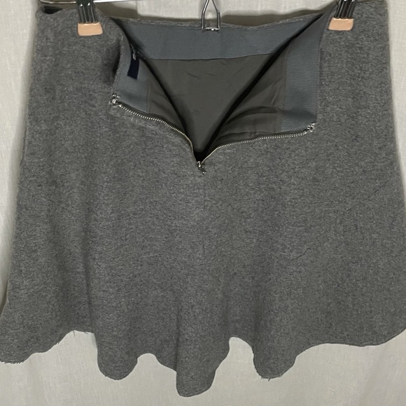 Madewell Atelier Gray Wool Blend Skirt - Picture 11 of 15